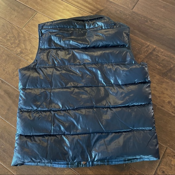 Reversible Down Puffer Vest Gilet - Picture 4 of 12